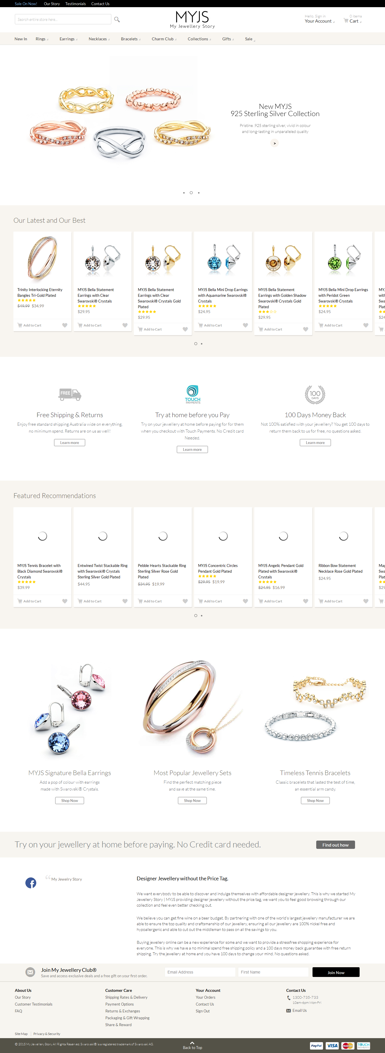 Jewellery E-Commerce Website Design-Web Design, Web Development, Digital Marketing